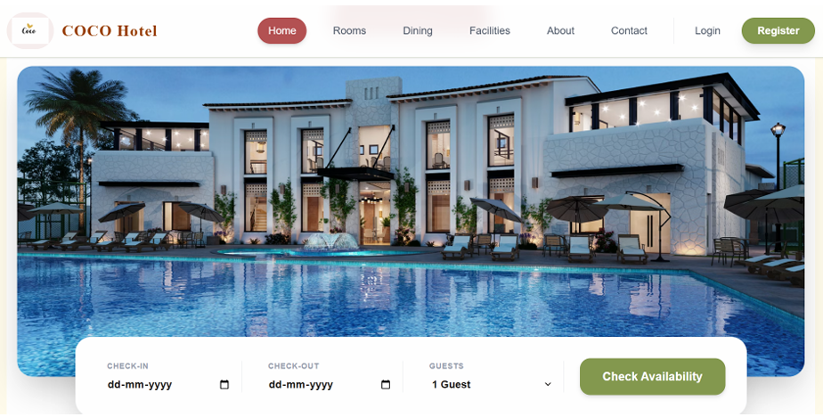 COCO Hotel Booking